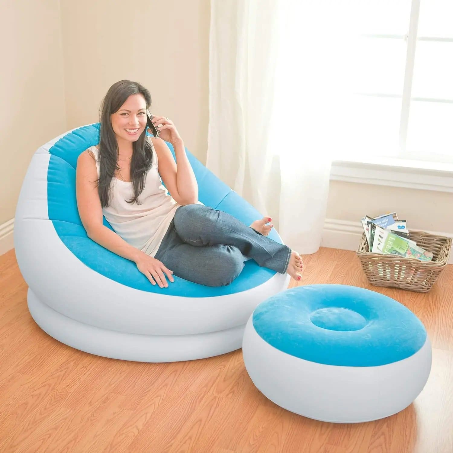 1029.Jpg Intex Sofa Bed - Image 1