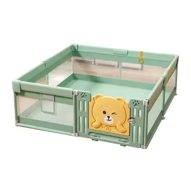 1036.Jpg Baby Playpen Plastic Door, Pcs Sensory Balls, And Pull Ring - Image 1