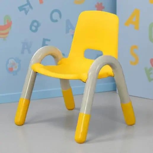 1038.Jpg Preschool Arm Support Yellow Chair - Image 1