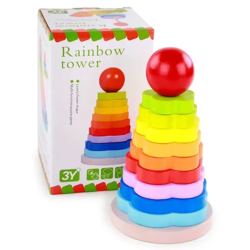 1267-1.Jpg Rainbow Tower For Kids - Image 1