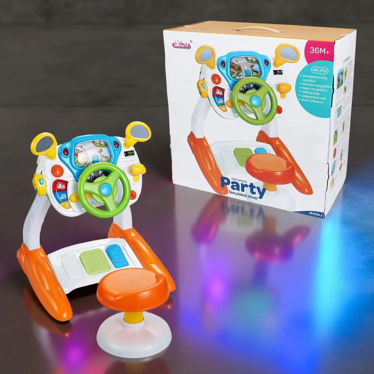 1293-1.Jpg Stimulated Push And Drive Toy For Kids - Image 1