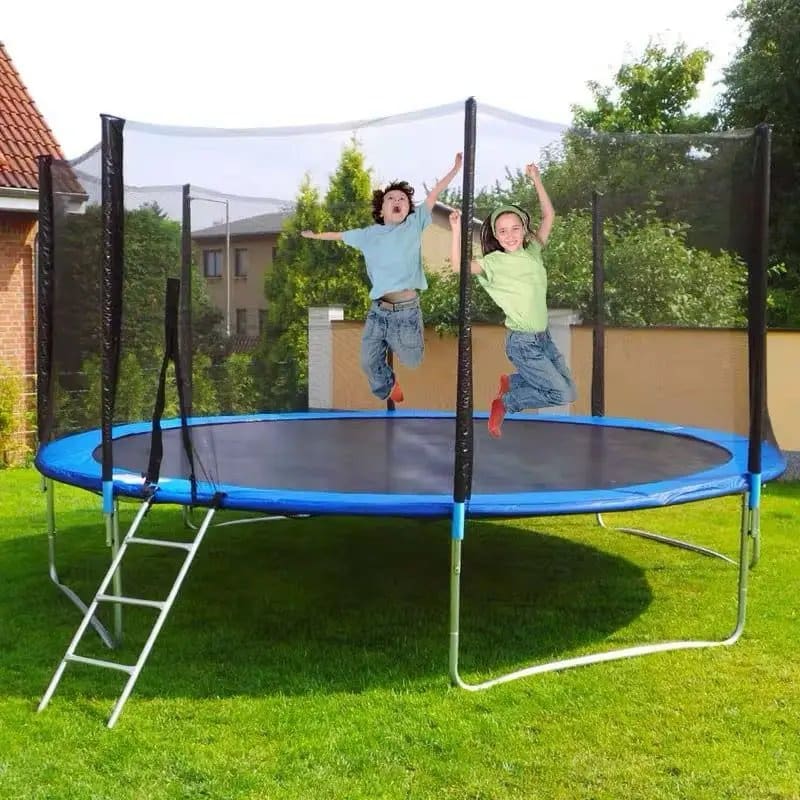 1302.Jpg 12 Ft Playground Trampoline For Kids - Image 1