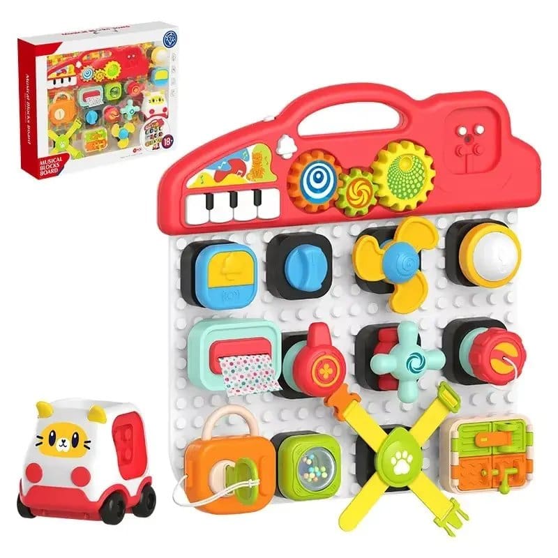 1314-4.Jpg Musical Blocks Board For Kids - Image 1