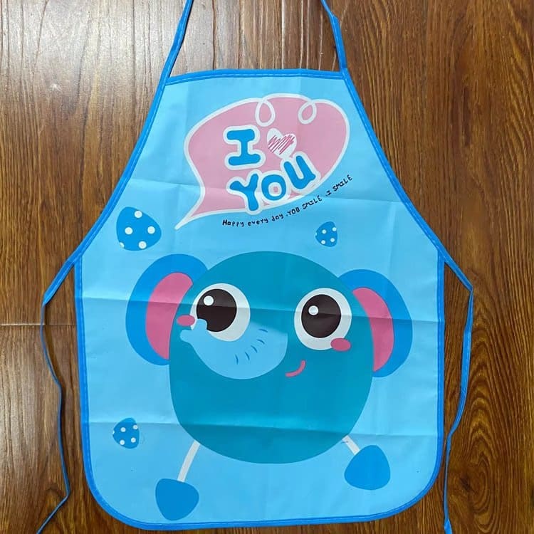 1377.Jpg Early Toddler Reusable Apron - Image 1