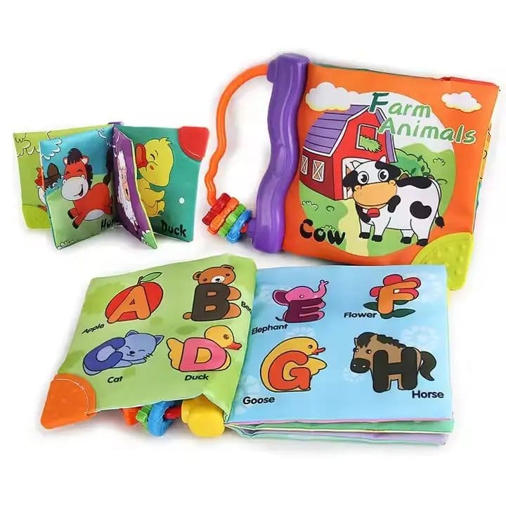 570.Jpg Fabric Farm Animals Cow - Image 1