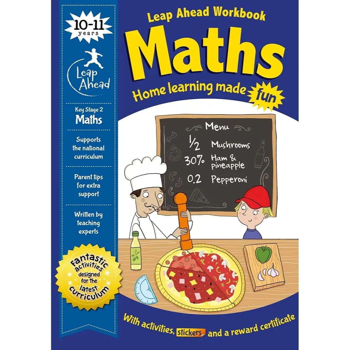 578.Jpg Leap Ahead: 10-11 Years Maths - Image 1