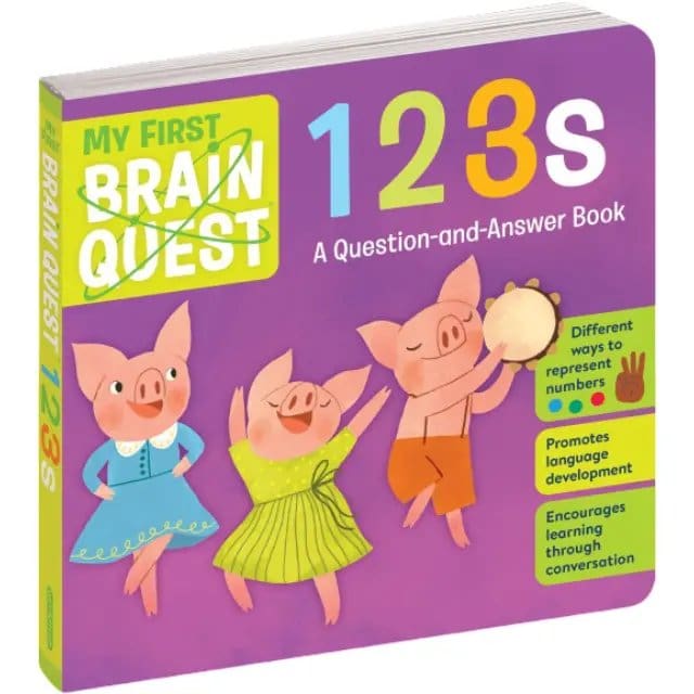 600-1.Jpg 123S A Question-And-Answer Book (My First Brain Quest Bk 3) - Image 1