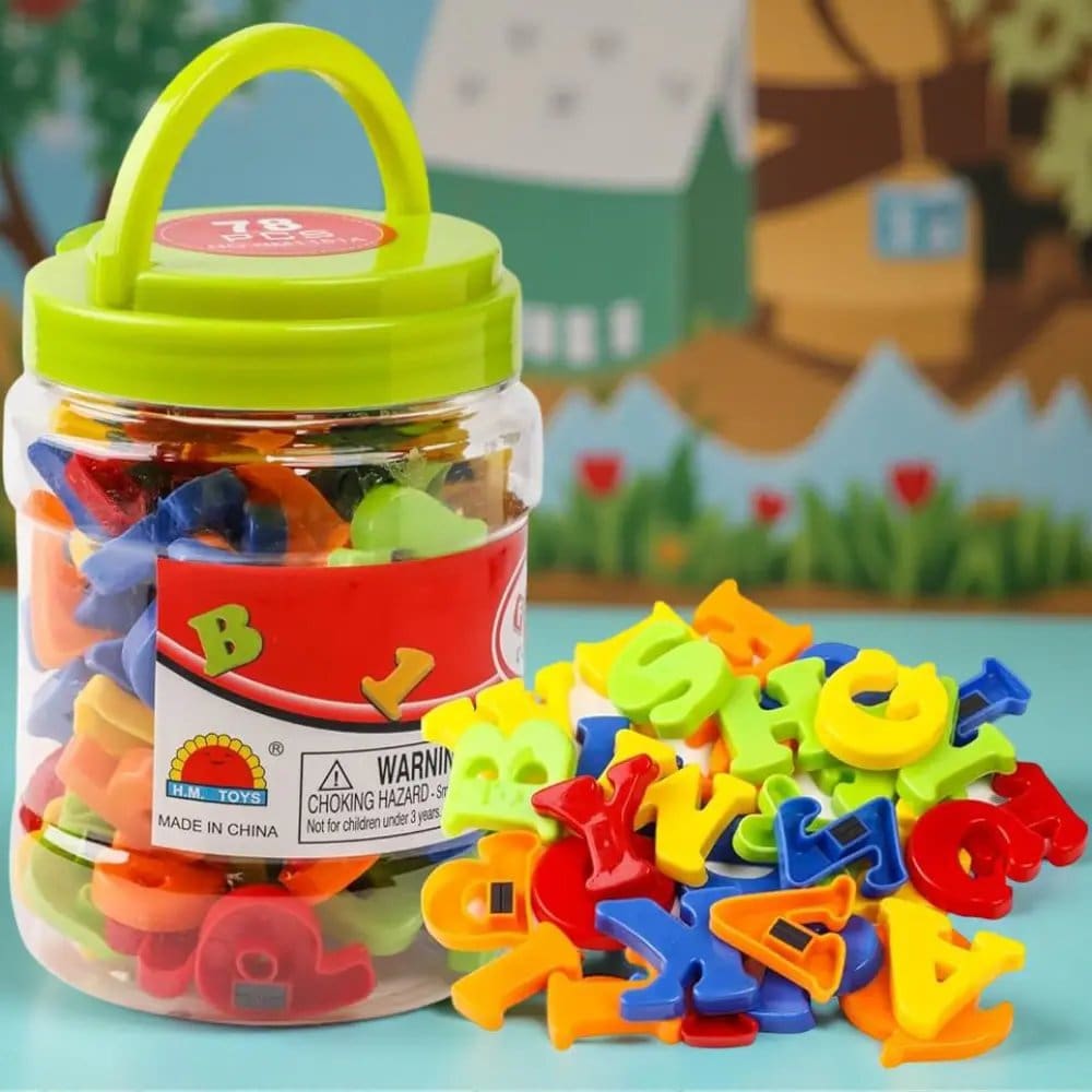 933.Jpg Magnetic English Number And Letters 78Pcs - Image 1
