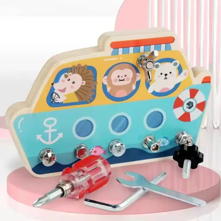 943.Jpg Nut Puzzle Toy - Image 1