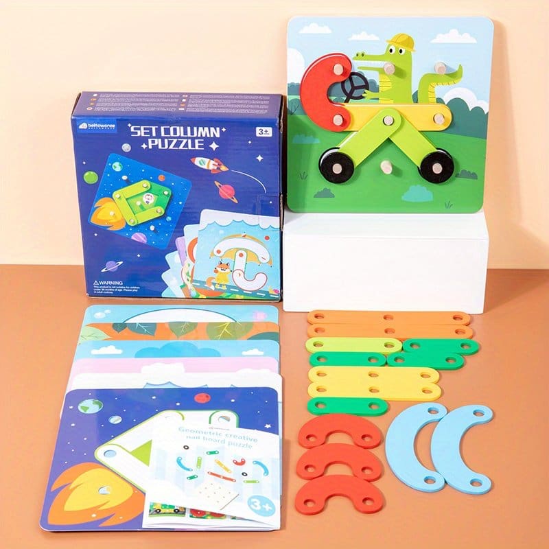 1392.Jpg Spatial Cognition And Logical Thinking Fun Hands-On Puzzle Toy - Image 1