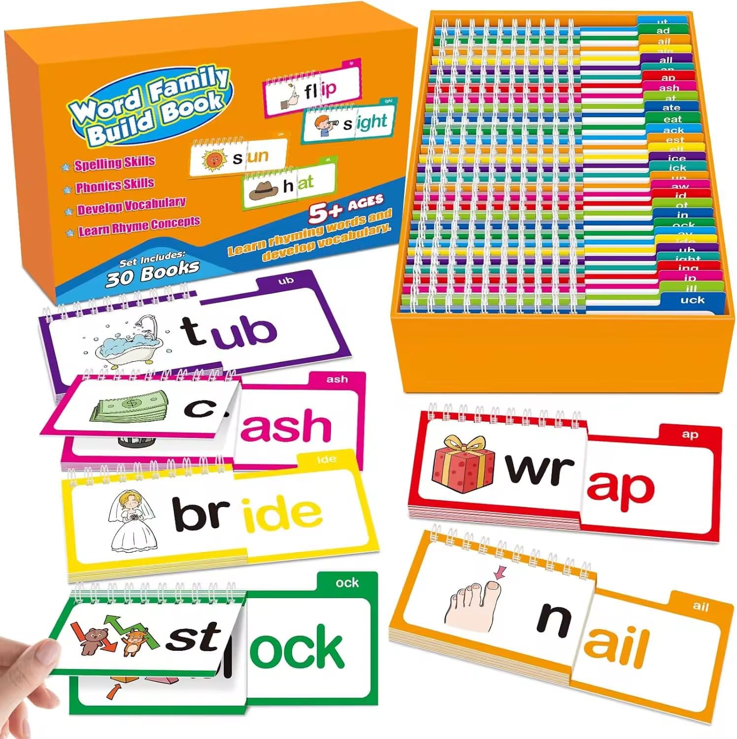 1431.Jpg Word Family Build Book 30 Pcs - Image 1