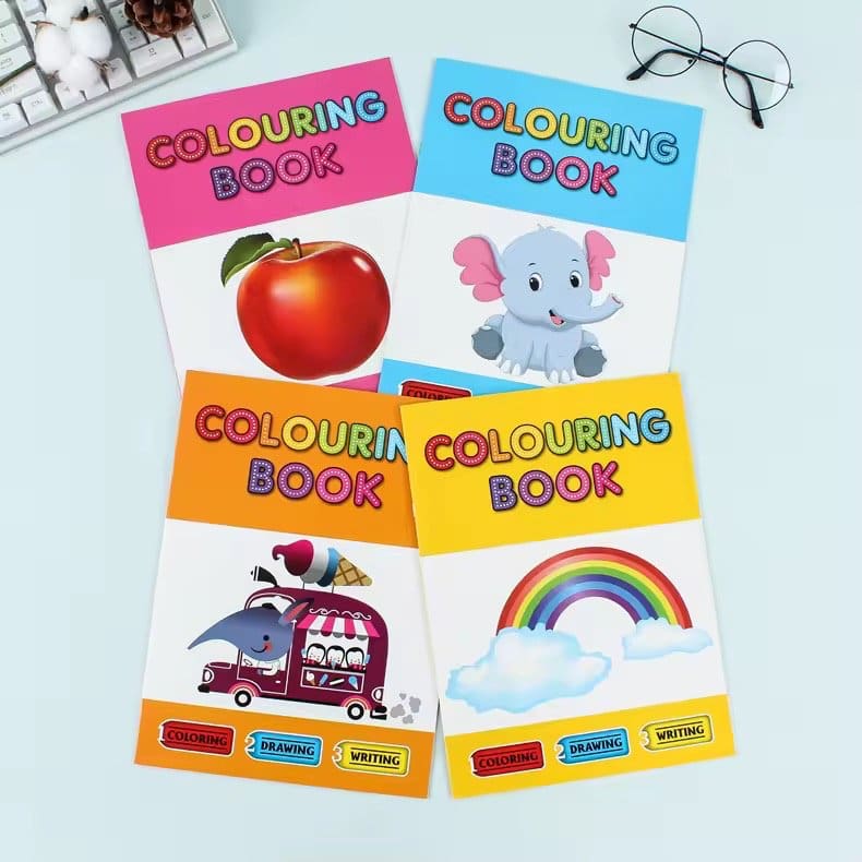 1441.Jpg Basic Colouring And First Words 4 Bumper - Image 1