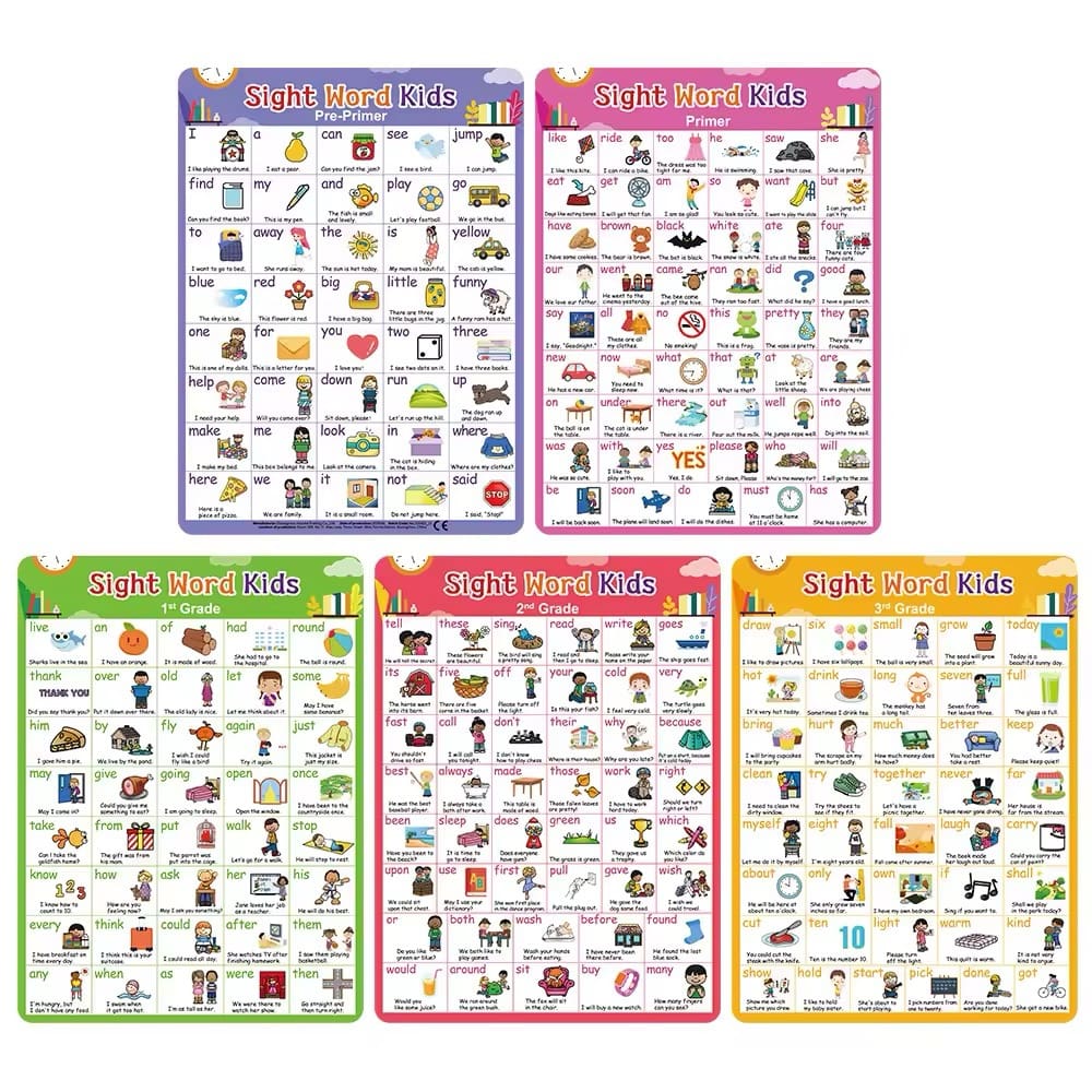 Img_1551 5 Levels Sight Words Pack - Image 1