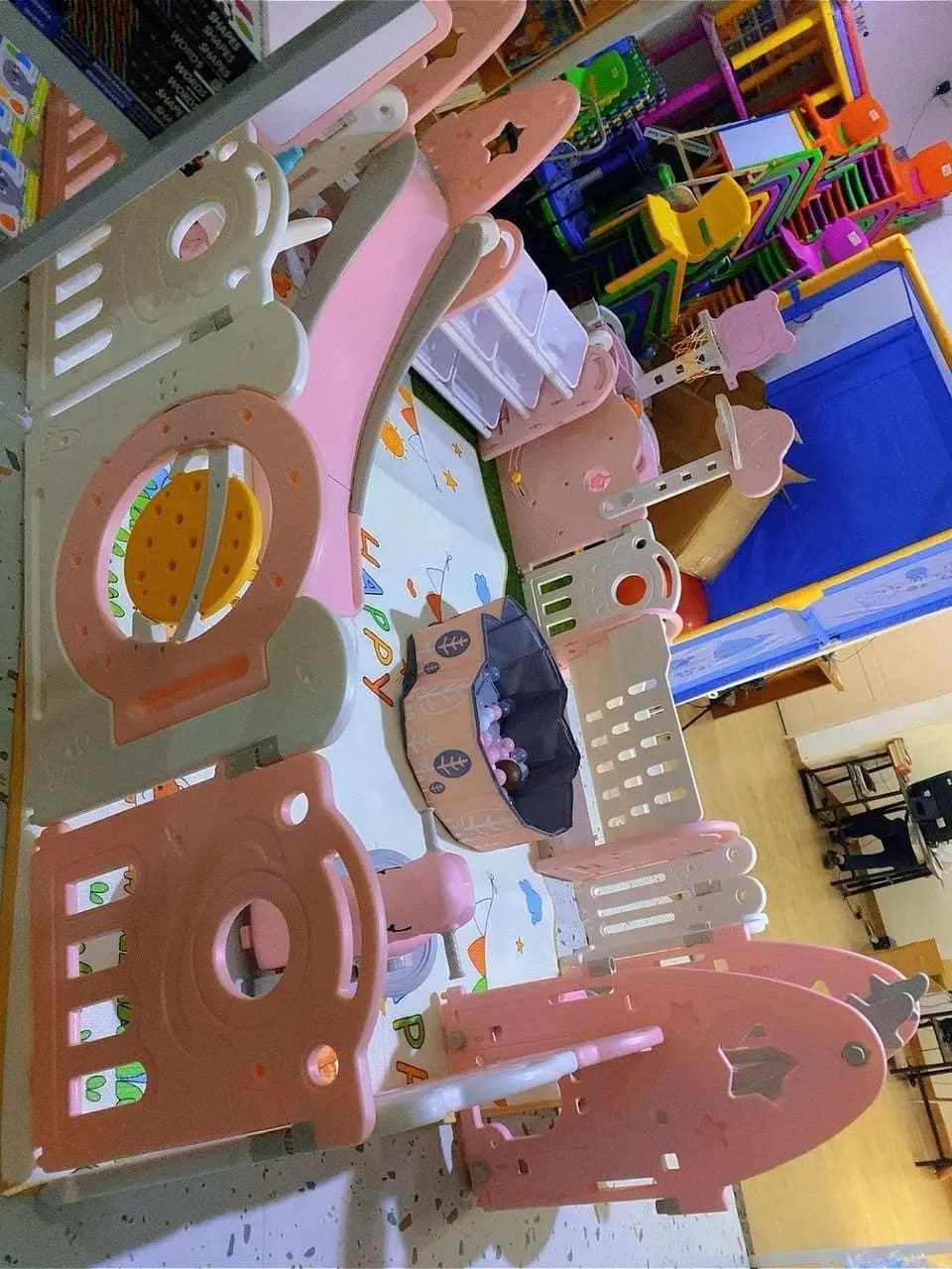 1281.Jpg 11-In-1 Power Indoor Playpen For Kids - Image 1