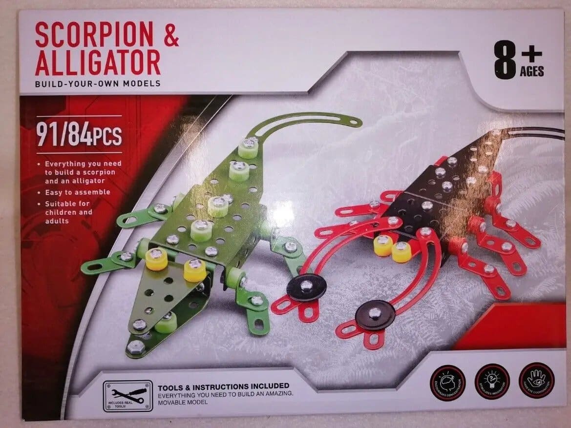 1452.Jpg Build Your Own Models - Scorpion &Amp;Amp; Alligator - Image 1