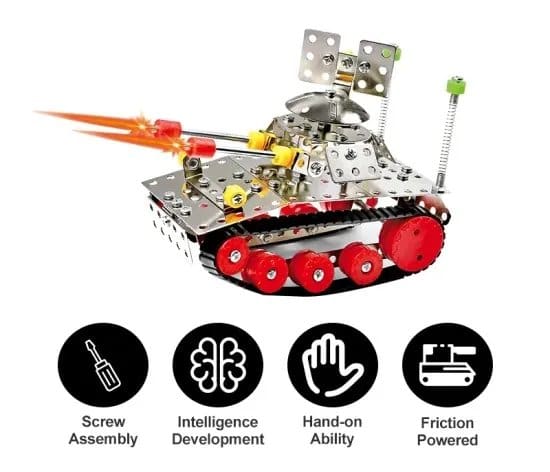 1499.Jpg Tank Intelligent Assembly Toys 295Pcs - Image 1