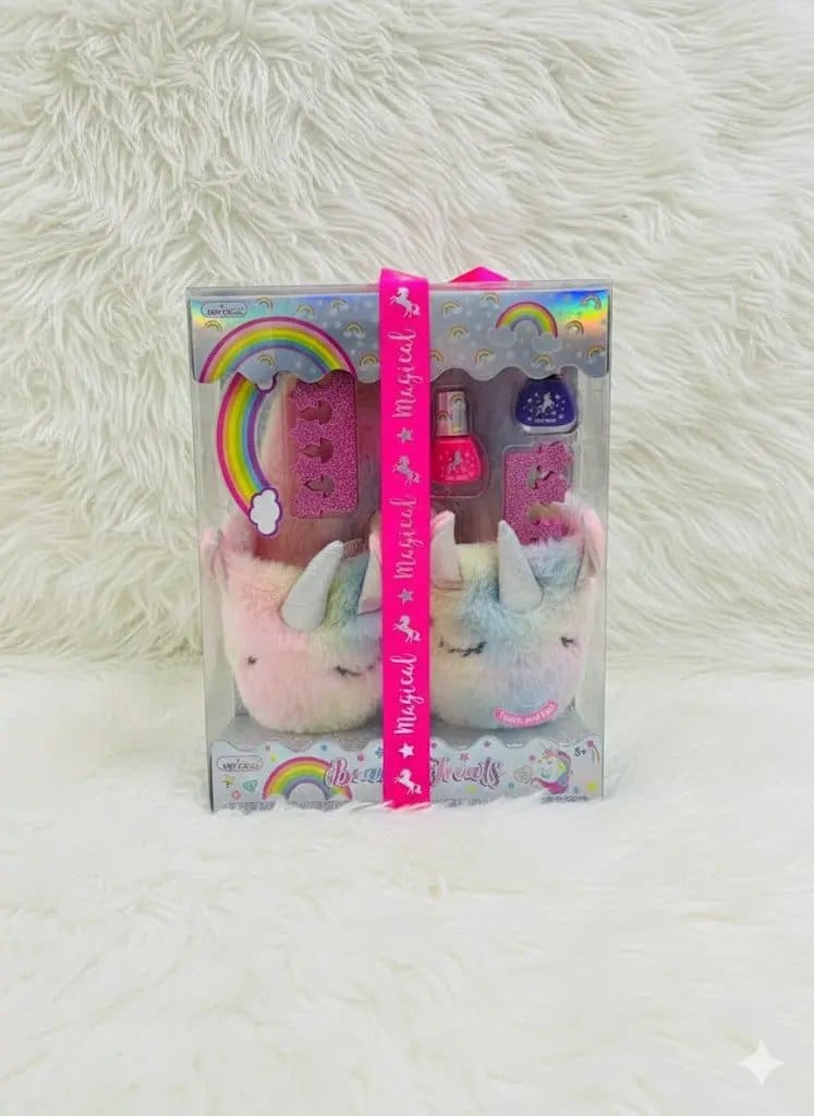 1501.Jpg Magical Unicorn Slippers - Image 1