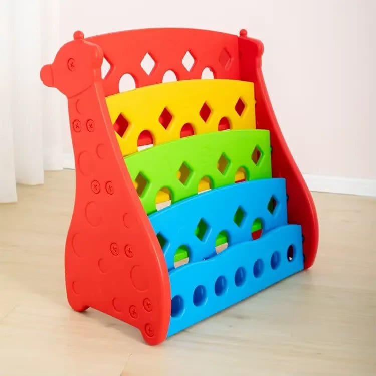 1577.Jpg Nursery Classroom Giraffe Bookshelf Size: 80*40*100M - Image 1