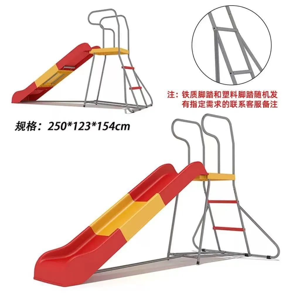 1610.Jpg Preschool Multi-Colored Single Slide For Kids Size 250*123*154Cm - Image 1