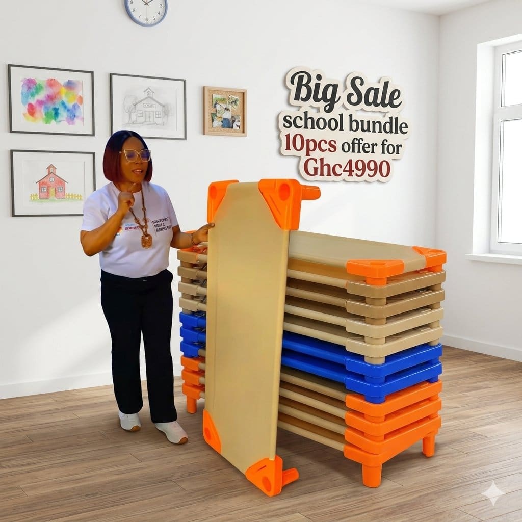 1650.Jpg 10 Stackable Bed Bundle For Preschool - Image 1