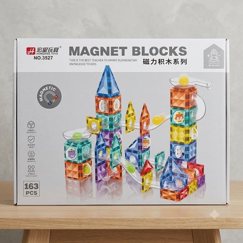 1606.Jpg 94Pcs Magnet Blocks For Kids Hands-On Play - Image 1