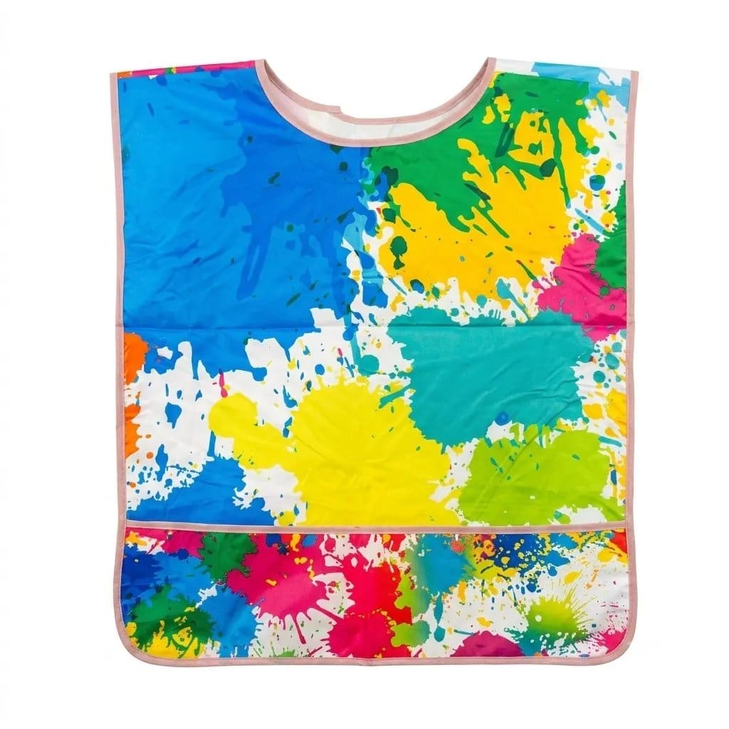 1674.Jpg Multi-Colored Diy Kids' Artwork Apron 8-Piece Set - Image 1